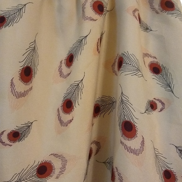 Feather print mini skirt - Picture 2 of 3
